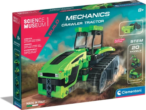 Lodër për fëmijë Clementoni Science Museum - Crawler Tractor Set