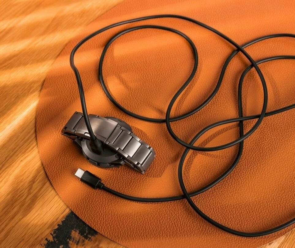 Kabllo USB-C FIXED për Garmin Forerunner/Fenix/Venu/Vivoactive/Instinct 2 m e zezë