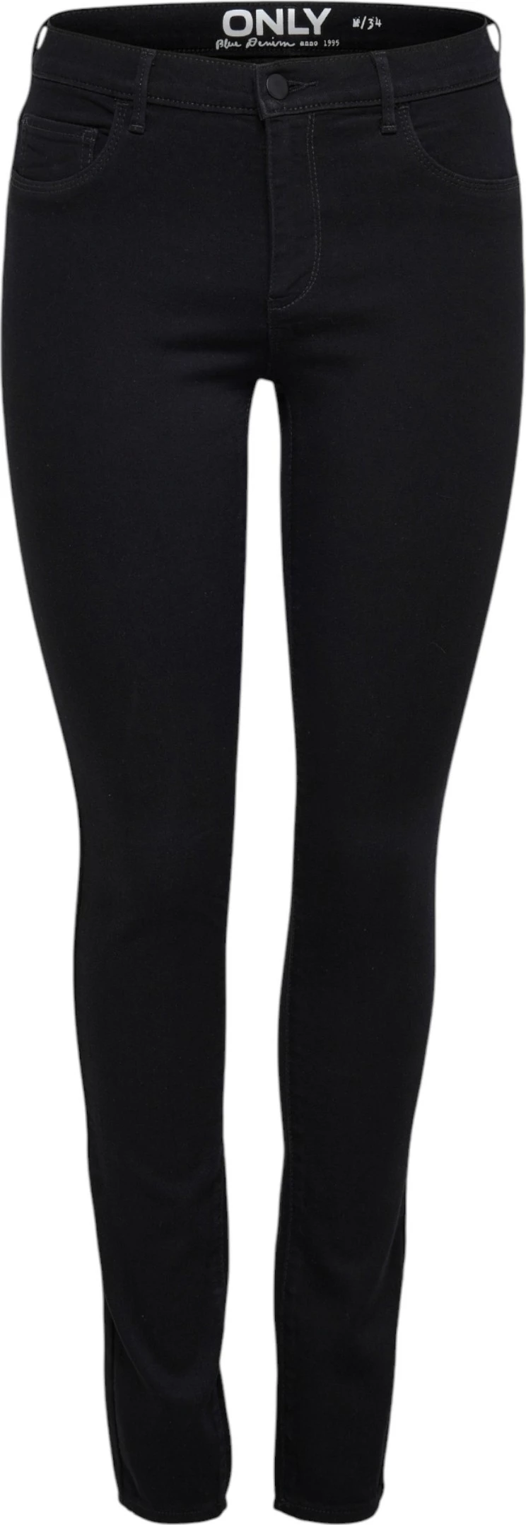 Xhinse skinny për femra Only ONLRAIN LIFE REG DNM NOOS 15129693, të zeza [Madhësia: L/30]