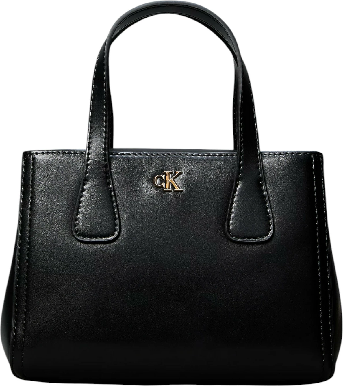 Çantë mini tote crossbody Calvin Klein LV04F3520G, e zezë