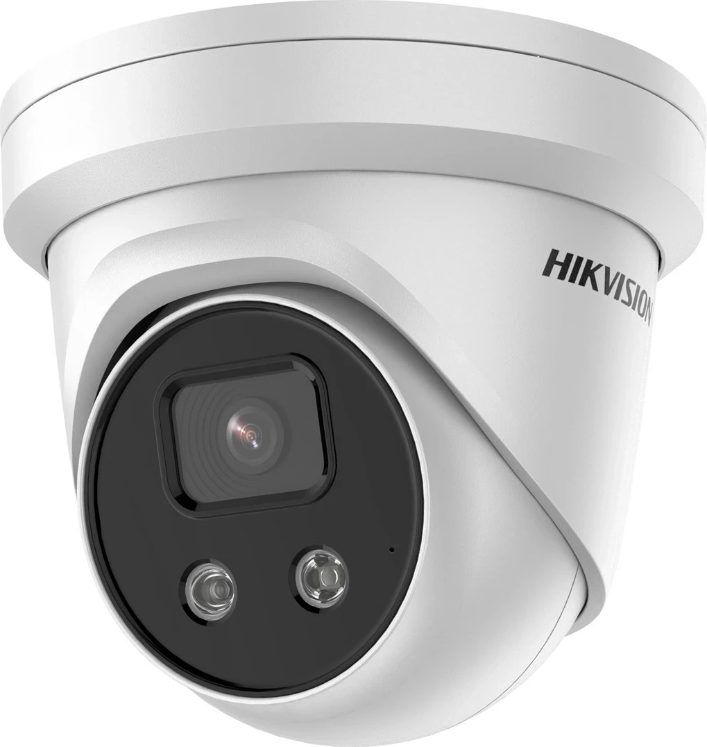 Kamerë IP Hikvision DS-2CD2346G2-IU, dome, 2.8mm, bardhë
