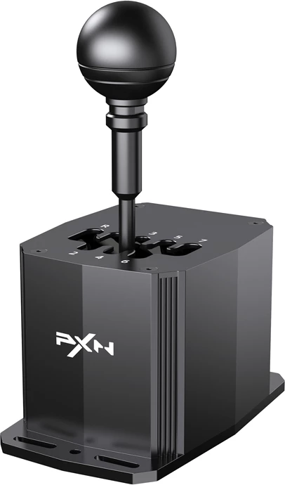 Shifter sim racing PXN SF U H 7+1 me lidhje USB-C, konstruksion metalik