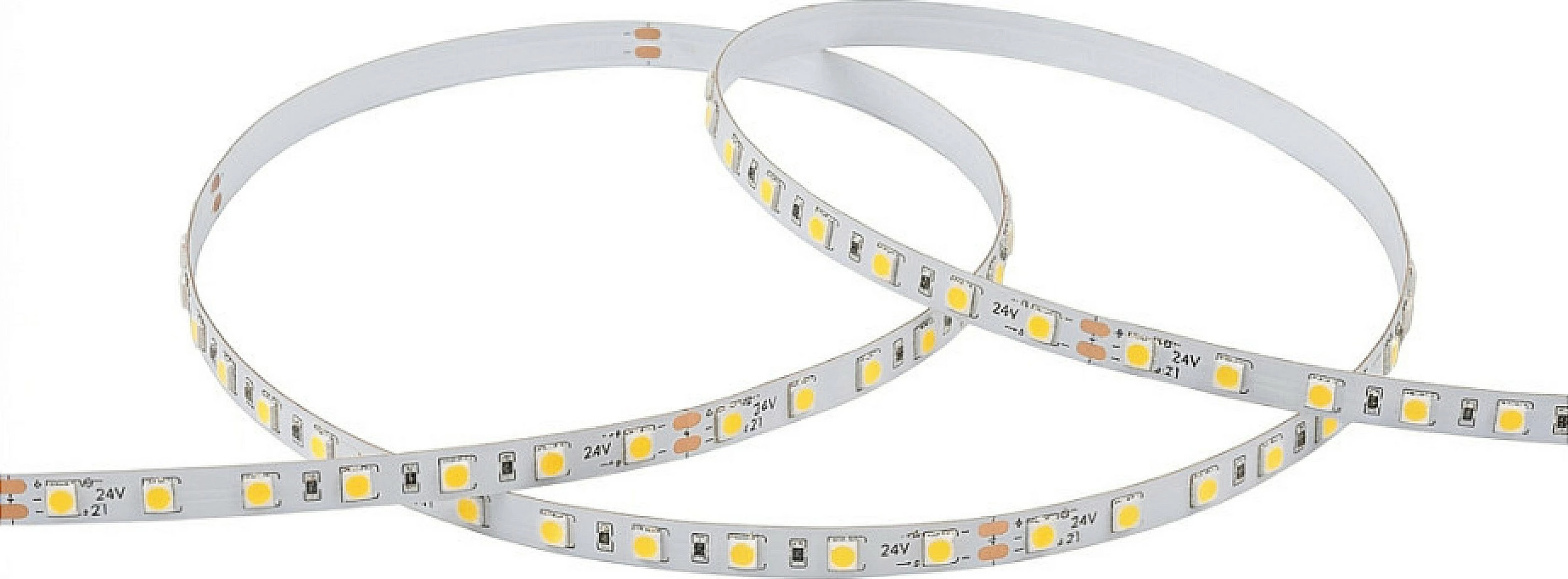 Shirit LED Synergy21 Flex Strip 3528, DC24V, 48W, IP20, i bardhë