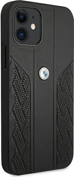 Mbështjellës BMW Curve Perforate për iPhone 12 mini, 5.4", i zi