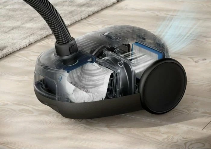 Fshesë me korrent Electrolux EB61C2DBP, me qese 3.5 L, 750 W, kabllo 9 m, gri