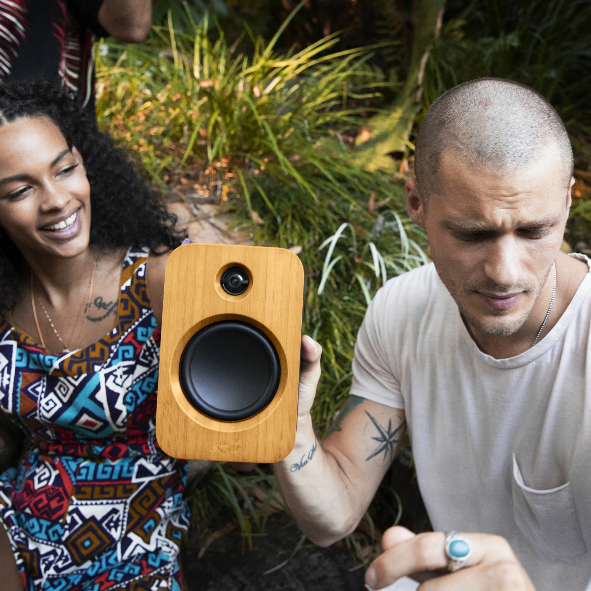 Altoparlant Bluetooth House of Marley Get Together Solo, 20 W, 25 orë, USB-C, Signature Black