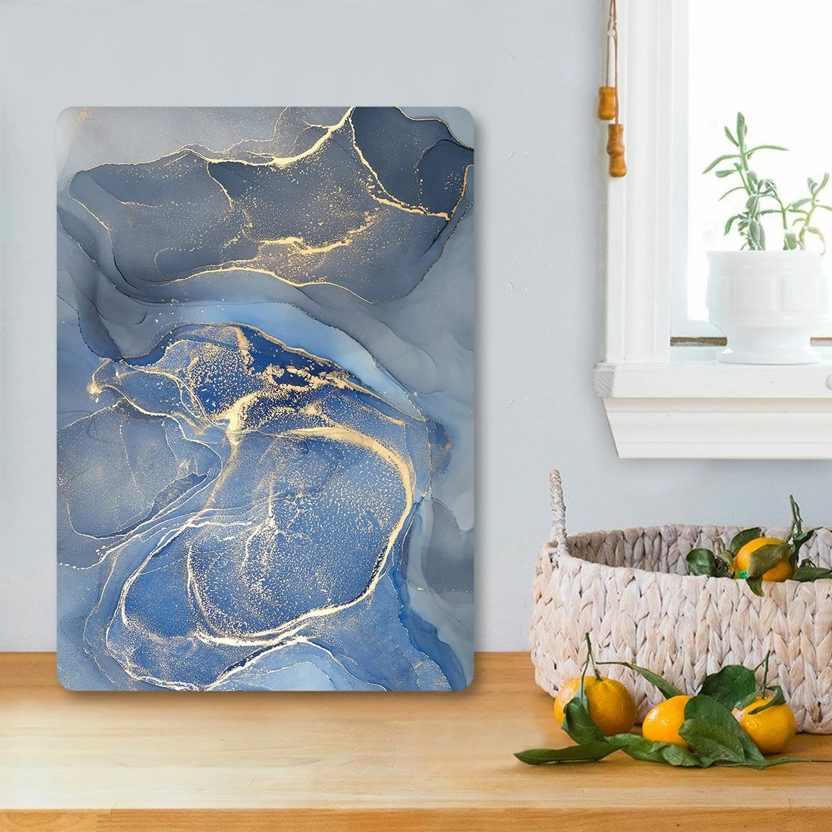 Dërrasë prerëse prej xhami të temperuar, shumëngjyrëshe, Hermia Ckt105 - 25x35cm