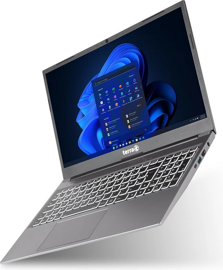 Laptop Terra TERRA MOBILE 1517R, 15.6", tastierë me numpad, gri