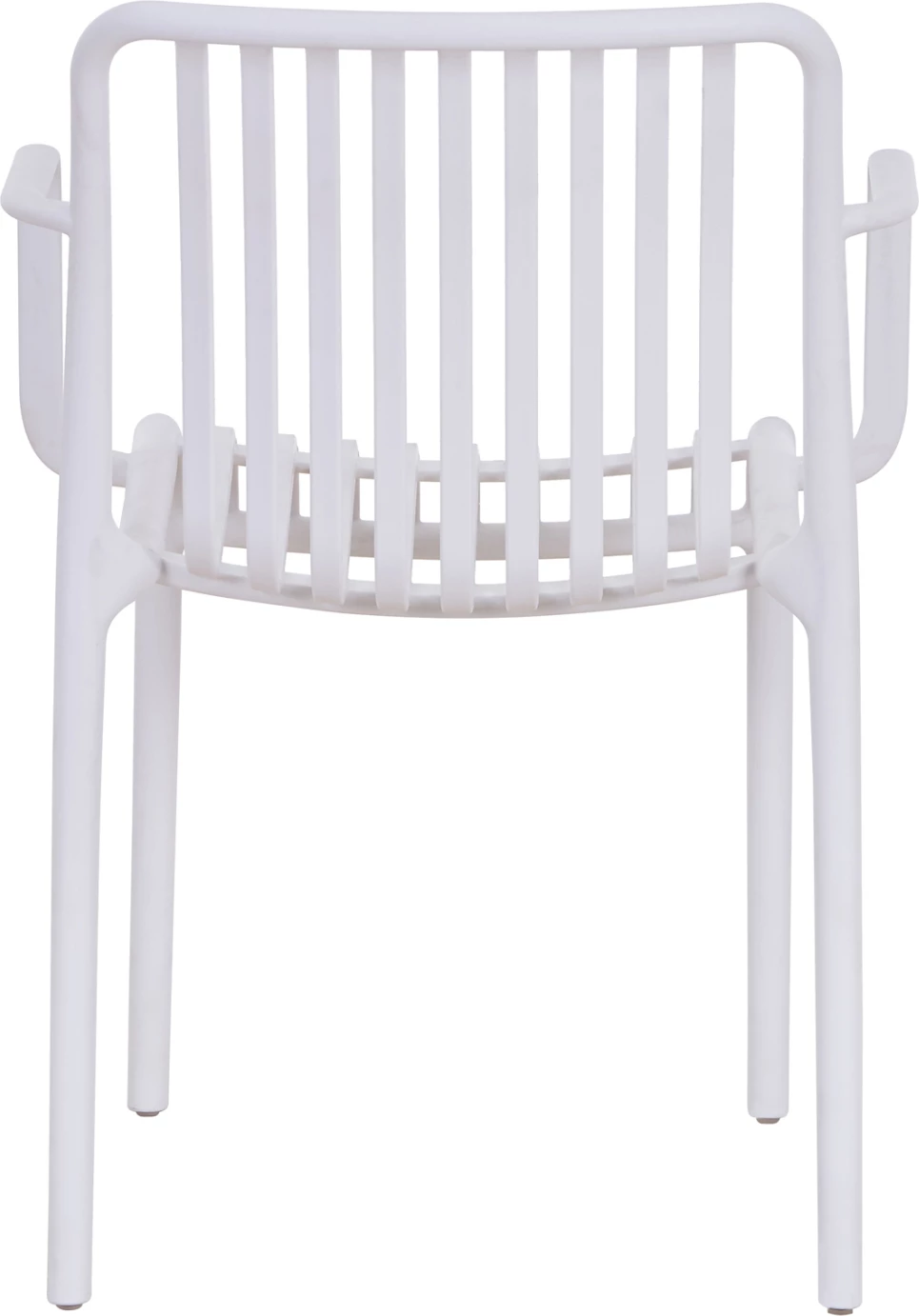 Karrige për jashtë CONVEE FH6105.01 polipropileni e bardhë 55x56x79H cm