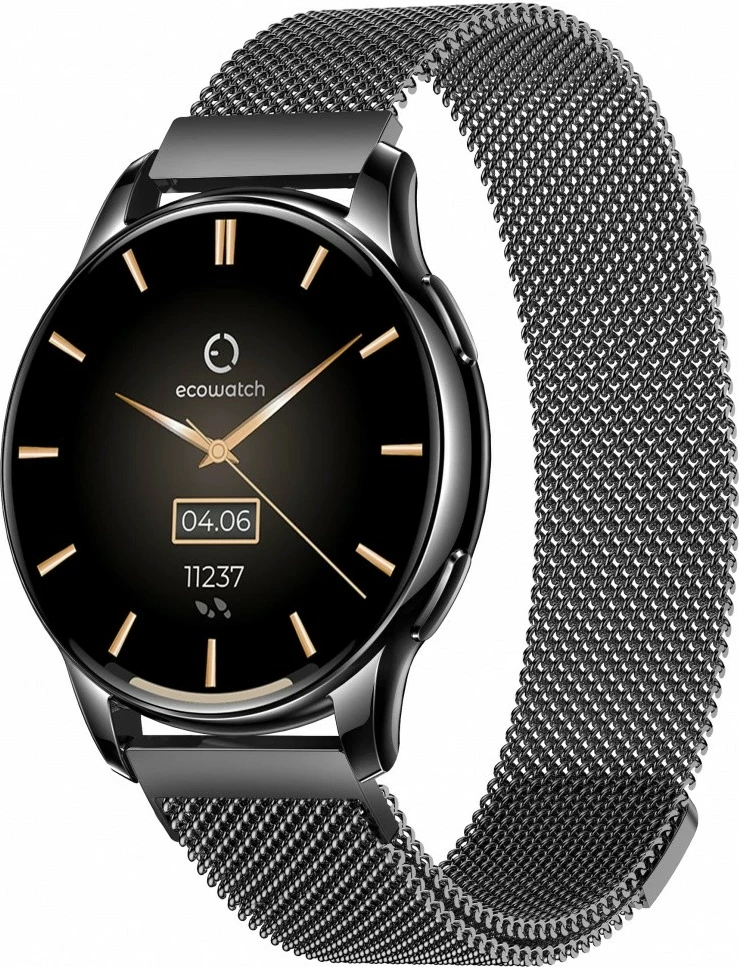 Smartwatch EcoWatch EW03, 1.3" AMOLED, Bluetooth, i zi