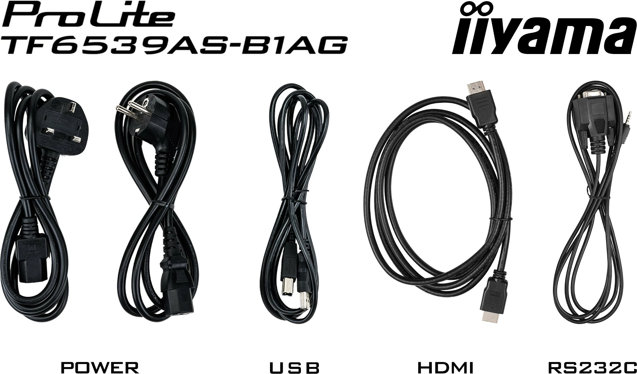 Ekran interaktiv iiyama TF6539AS-B1AG, 64.5", LED, 4K, Android OS