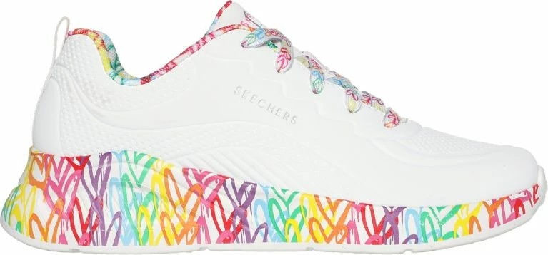 Atlete femra Skechers UNA LITE EXUBERANT HEARTS 177976 WMLT [Madhësia: 37]