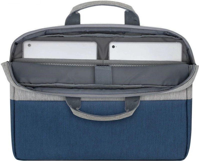 Çantë laptopi RIVACASE Prater 7532, 15.6 inç, gri/blu