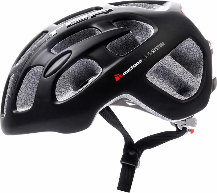 Helmetë për bicikletë Meteor Bolter In-Mold, unisex, e zezë