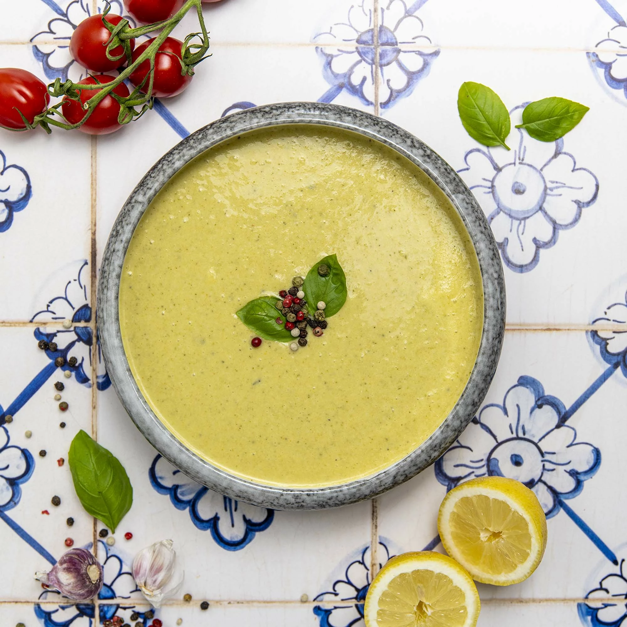 Tas prezantimi i thellë Fine Dine Silk Ø216 mm, gri, set 3 copë