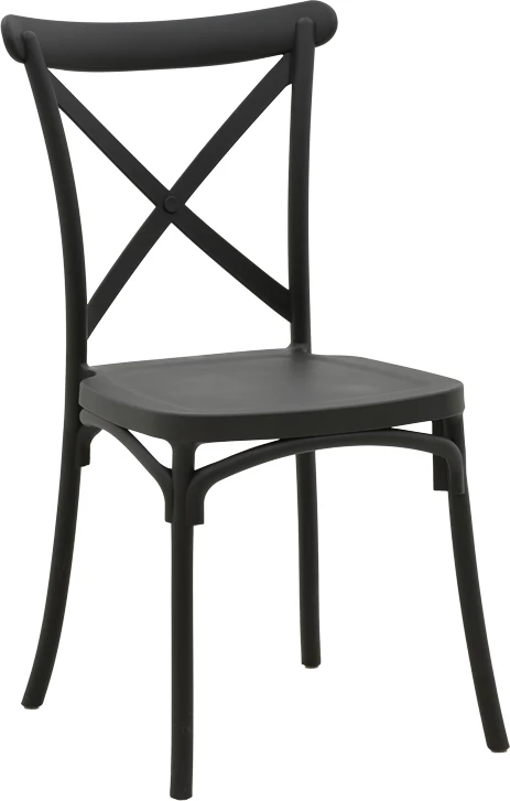 Karrige Crossie pp, ngjyrë gri e errët, 38x46.5x82cm