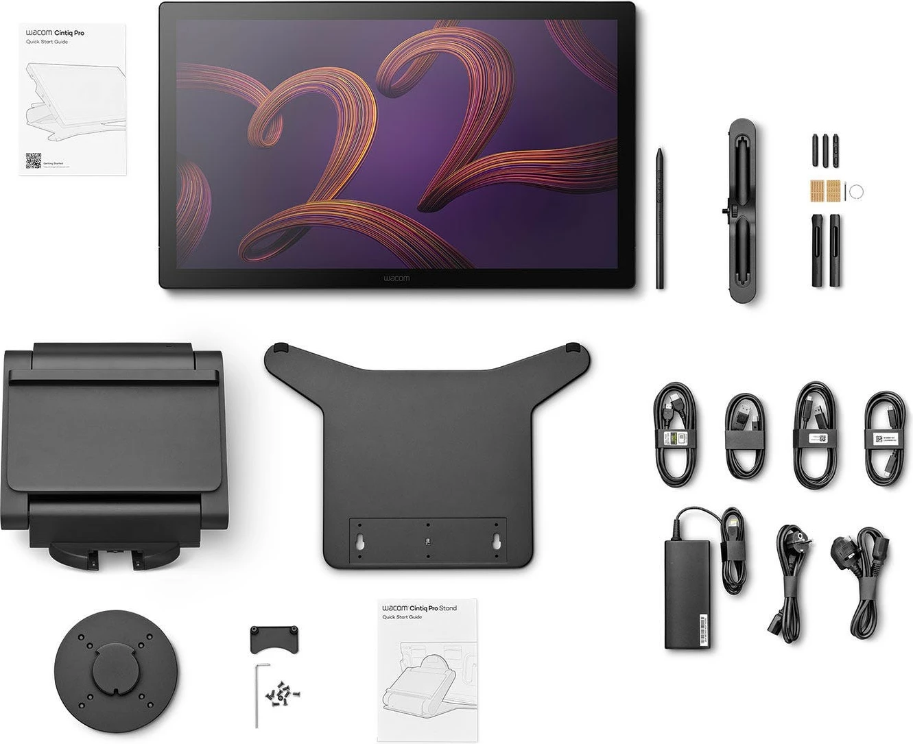 Tablet grafik Wacom Cintiq Pro 22, 4K UHD, Pen & Touch, 120Hz, i zi