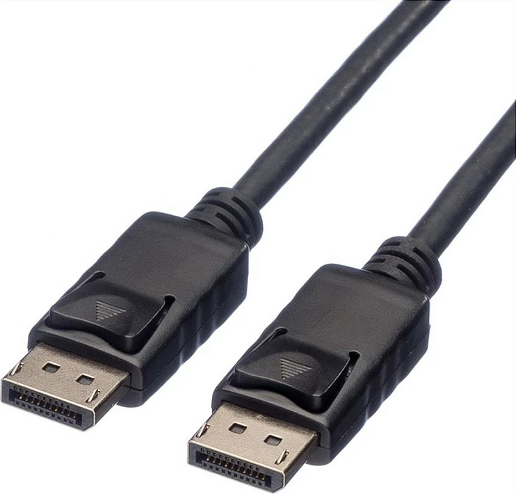 Kabllo DisplayPort ROLINE DP-DP 1.5m, DP 1.2, 4K, e zezë