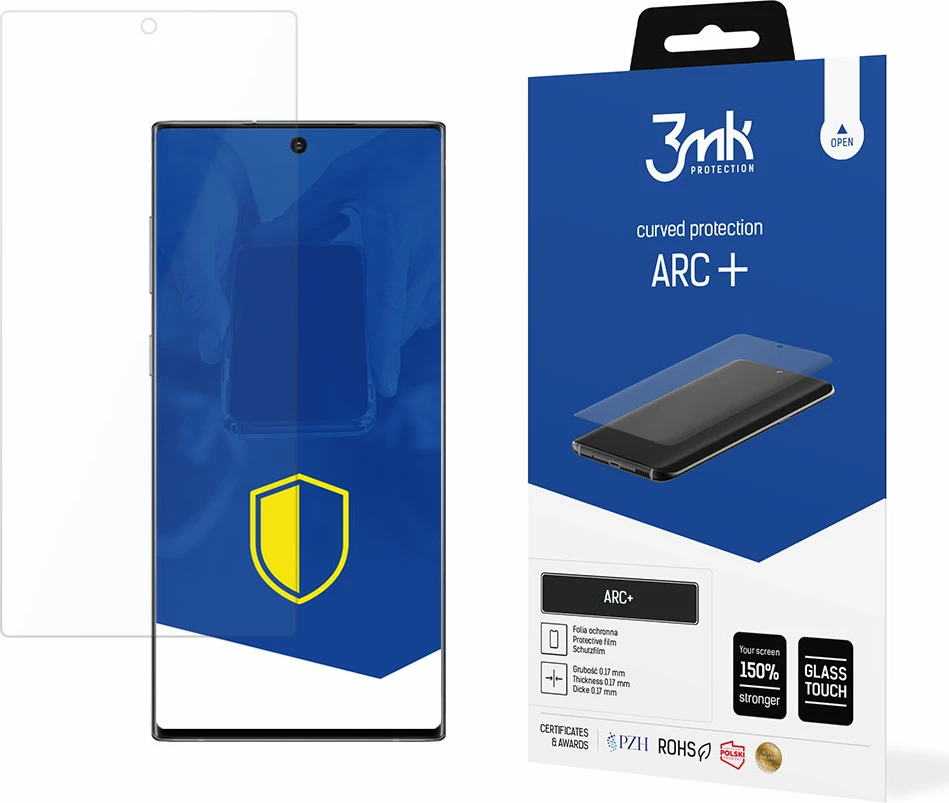 Folie mbrojtëse 3mk ARC+ për Samsung Galaxy Note 10, TPU, transparente
