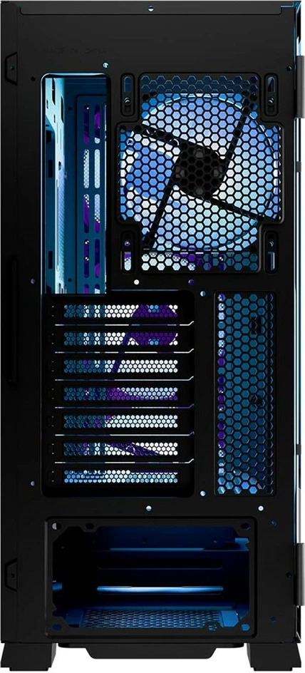 Kasë MODECOM HORIZON ARGB Flow MIDI USB 3.0 X 2 CYPE-C, e zezë