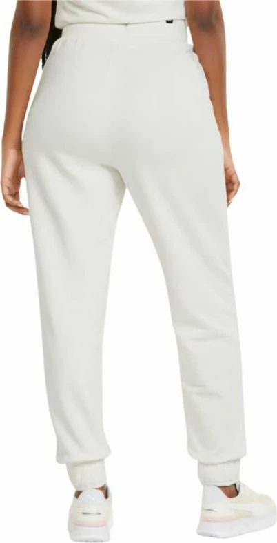 Pantallona të larta Puma për femra, ngjyrë krem