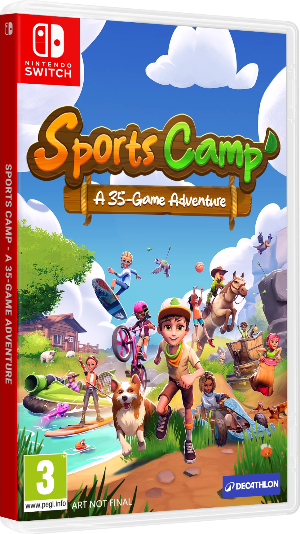 Lojë Nintendo Switch Plug In Digital Sports Camp: A 35-game Adventure, PEGI 3