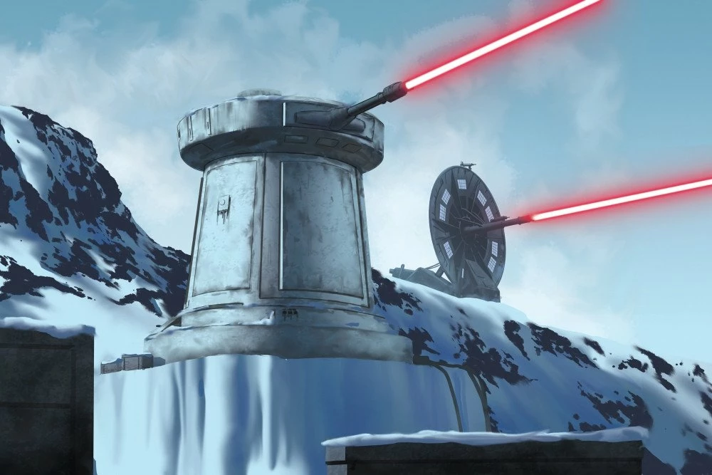Lojë tavoline Rebel Star Wars: Battle of Hoth, 2-8 lojtarë, 30 min, 8+, version polonisht