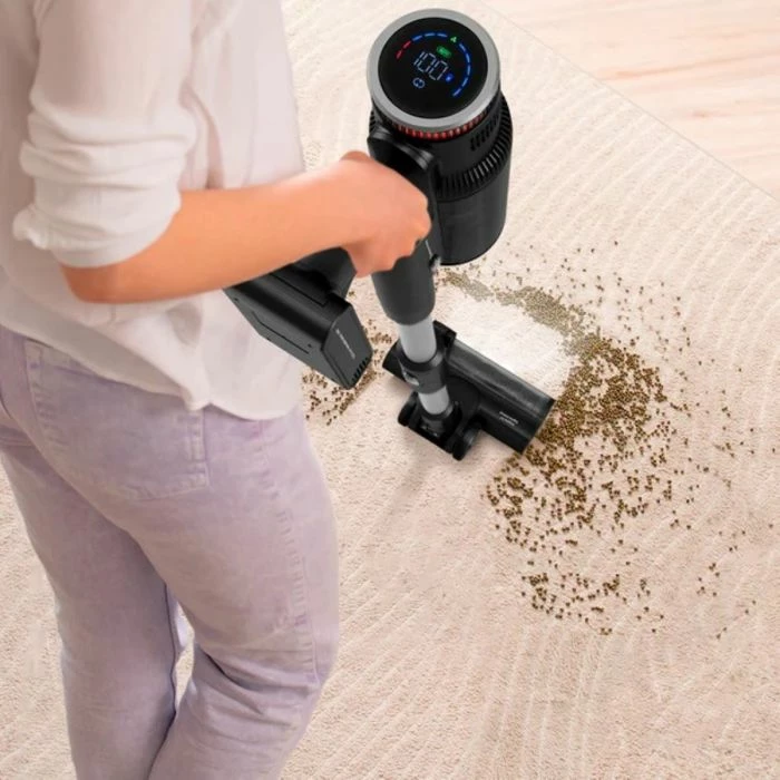 Fshesë me korrent pa kabllo UFESA Inspire U7 Digital 29.6V 2000mAh, e zezë/gri (me aksesorë)