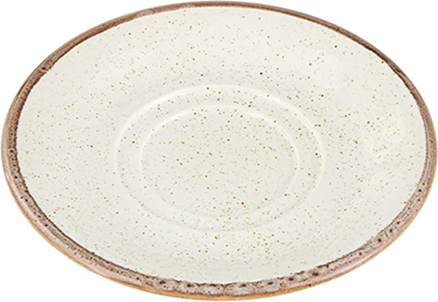 Pjatëz për filxhan të stackueshëm Porland Seasons Sand 150 mm, krem-bezhë, set 6 copë