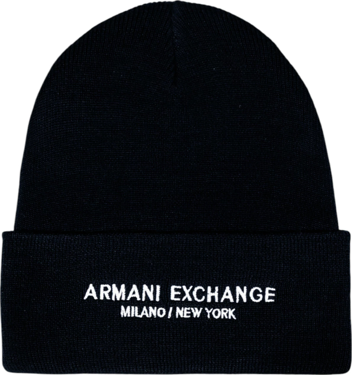 Kapelë beanie për meshkuj Armani Exchange XM001637 AF16950, blu e errët