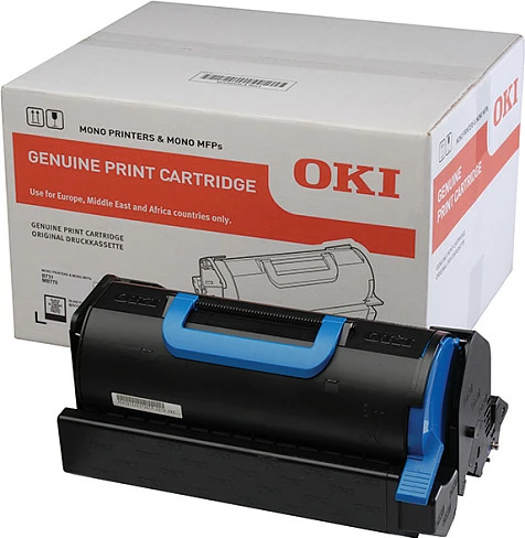 Toner OKI MB770, 36000 faqe, Original, i zi (45439002)