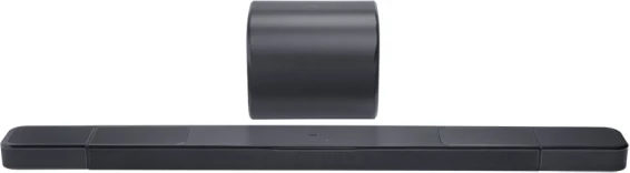 Soundbar JBL BAR 1300 MK2 2470W me subwoofer 8\" dhe altoparlantë rrethues wireless të shkëputshëm (set), i zi