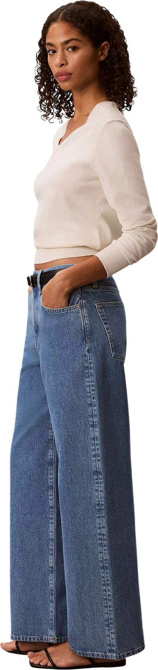 Xhinse për femra Calvin Klein Jeans LV047G906G, të kaltra [Madhësia: W32]