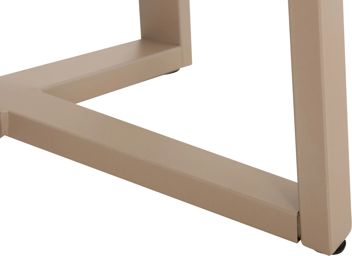 Baza e tavolinës për bar, lartësi mesatare, metal matte cappuccino, FH477.25, 50x50x90cm