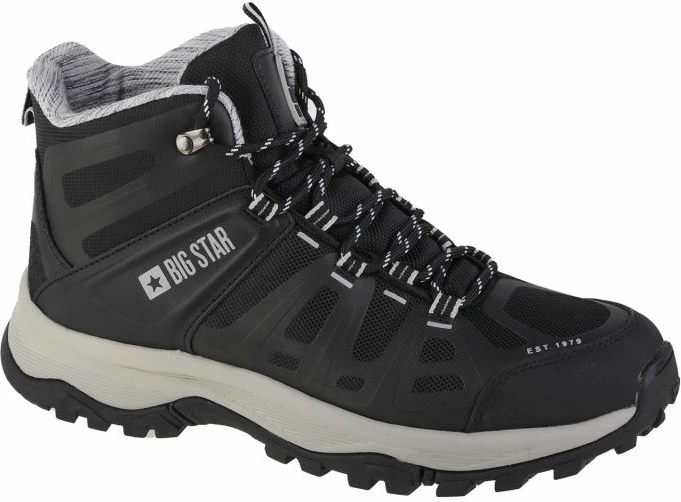 Këpucë për meshkuj Big Star, për hiking dhe lifestyle, të zeza