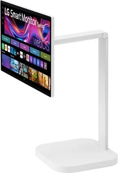 Monitor LG Swing 32U889SA 31.5 inç 4K IPS Touchscreen HDR10 bardhë