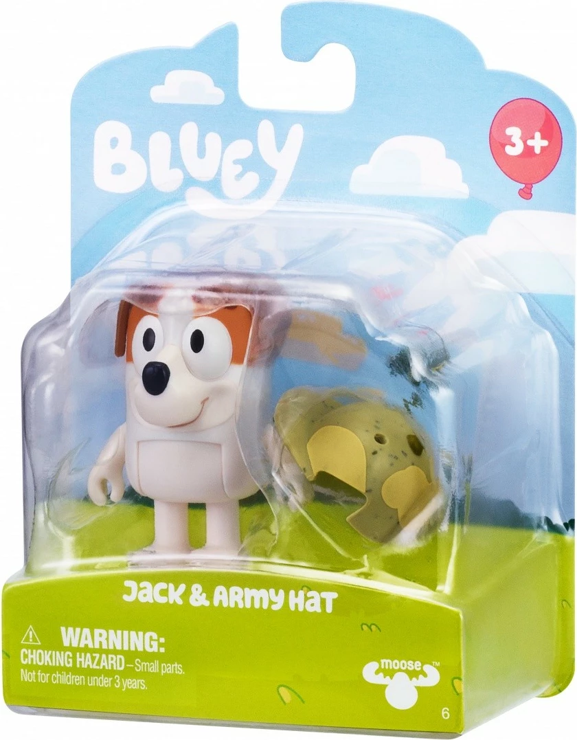 Figurinë Bluey Tm Toys BLU18040, Bingo & Dunny, plastikë, për fëmijë, shumëngjyrëshe, 1 copë