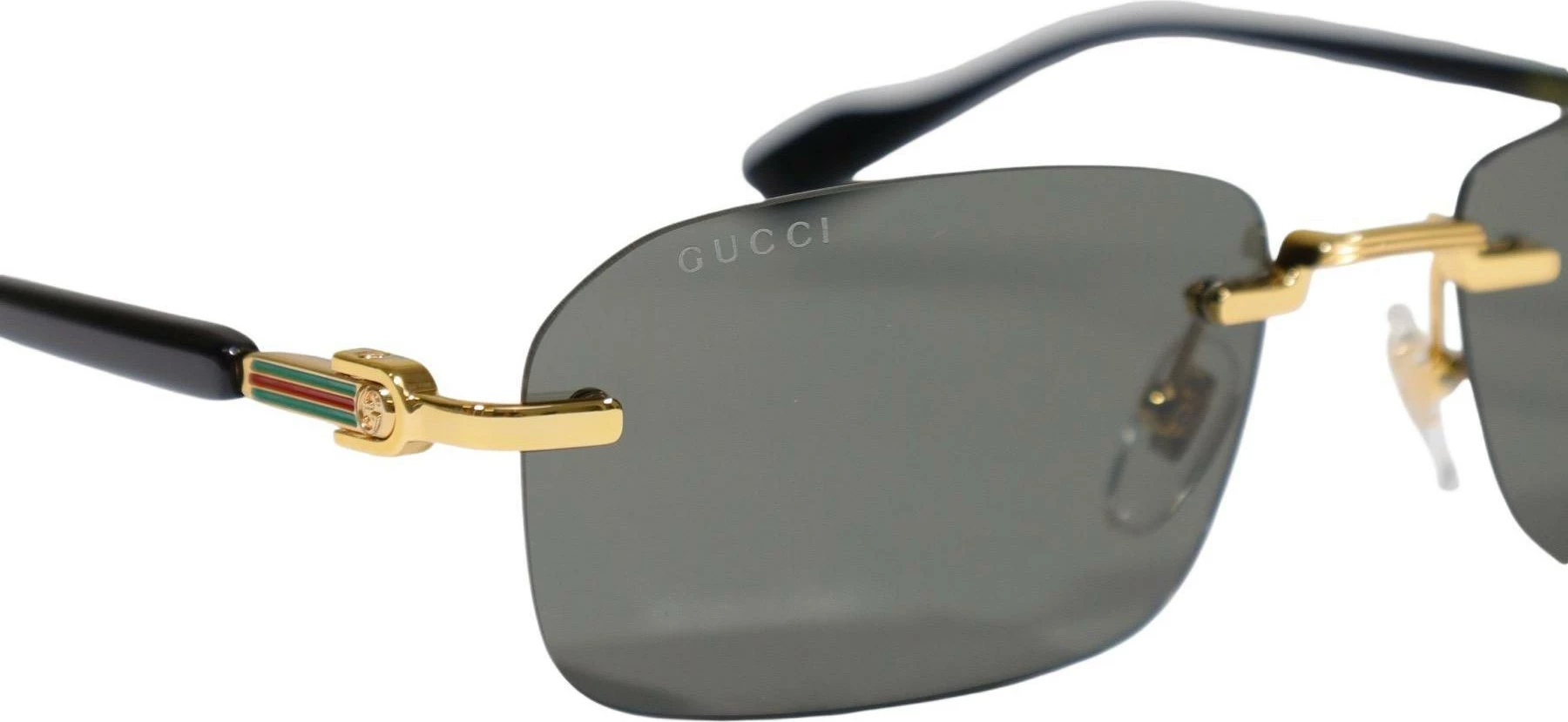 Syze dielli për meshkuj Gucci GG1221S 001, të arta [Madhësia: 56]