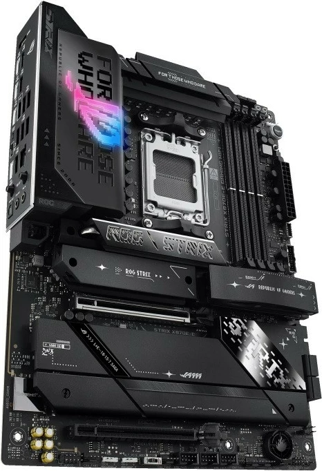 Pllakë amë Asus ROG STRIX X870E-E Gaming WiFi, Socket AM5, ATX, DDR5, WiFi 7, e zezë