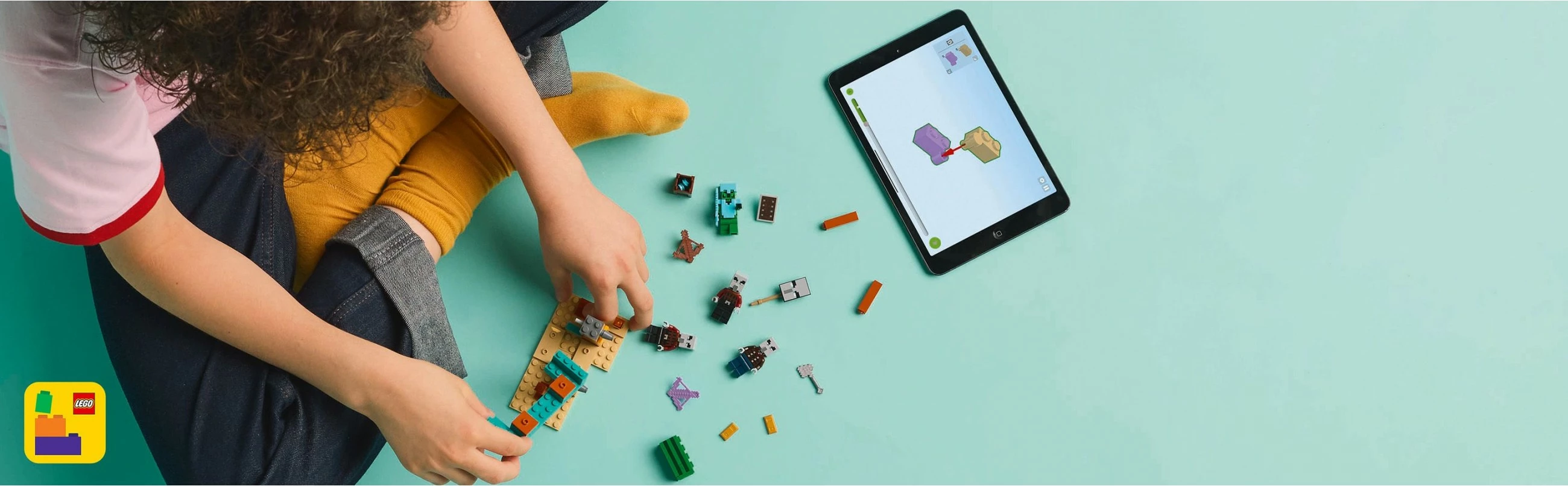 Set ndërtimi LEGO Minecraft 21267, 105 pjesë, shumëngjyrësh