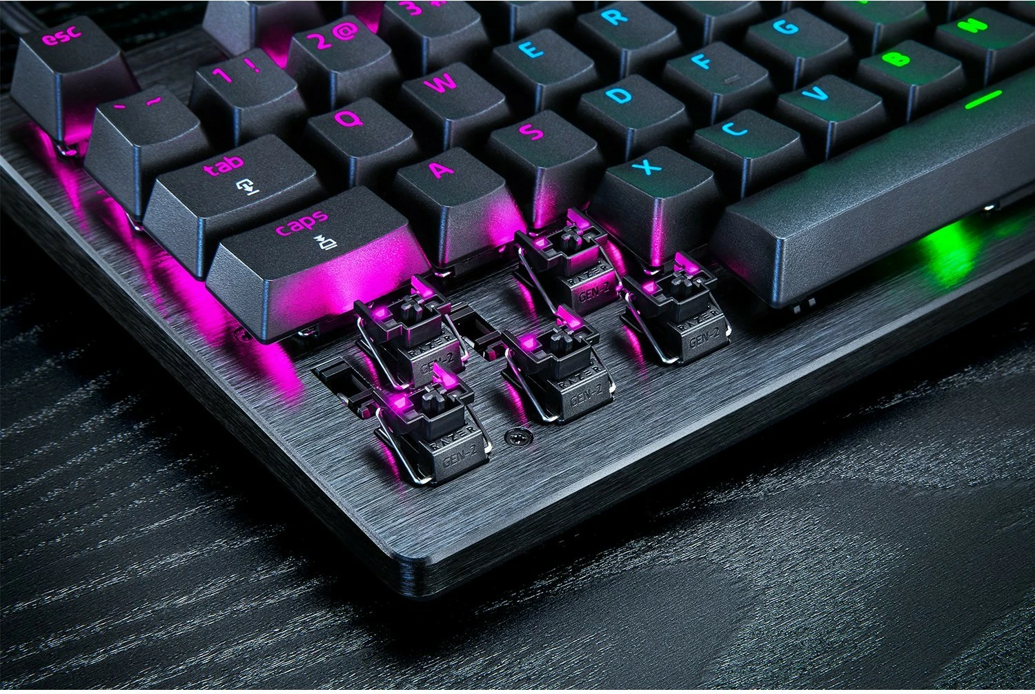 Tastierë Razer Huntsman V3 Pro Tenkeyless, RGB, DE