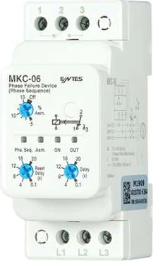 MKC-06P Rele mungesë faze 380V