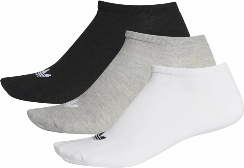 Çorape adidas ORIGINALS për të gjithë, të bardha, të zeza dhe gri