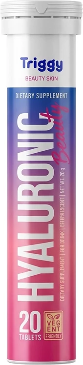 Hyaluronic Beauty – Acid Hialuronik për Lëkurë (20 tableta eferveshente)