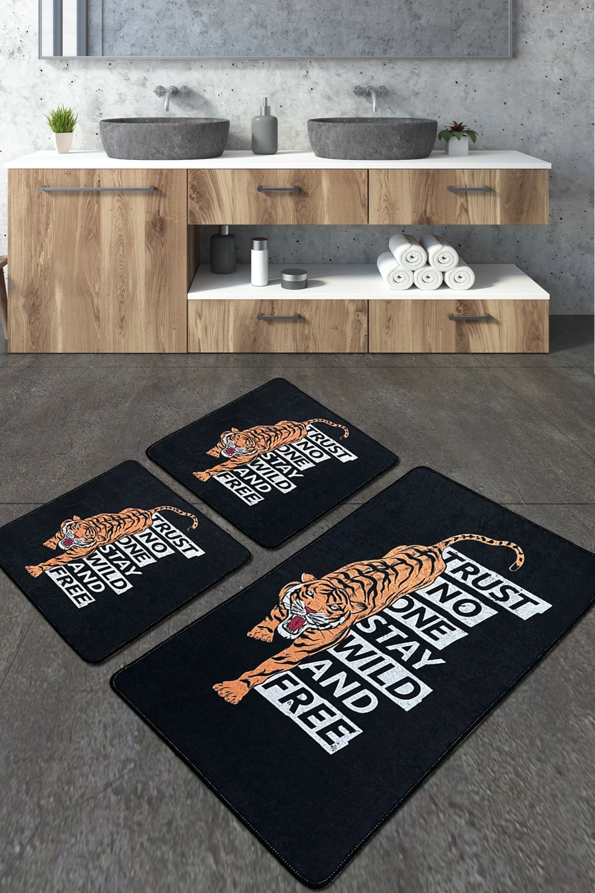 Set tapetash për banjo (3 copë), Mijölnir, Trust Djt, shumëngjyrëshe