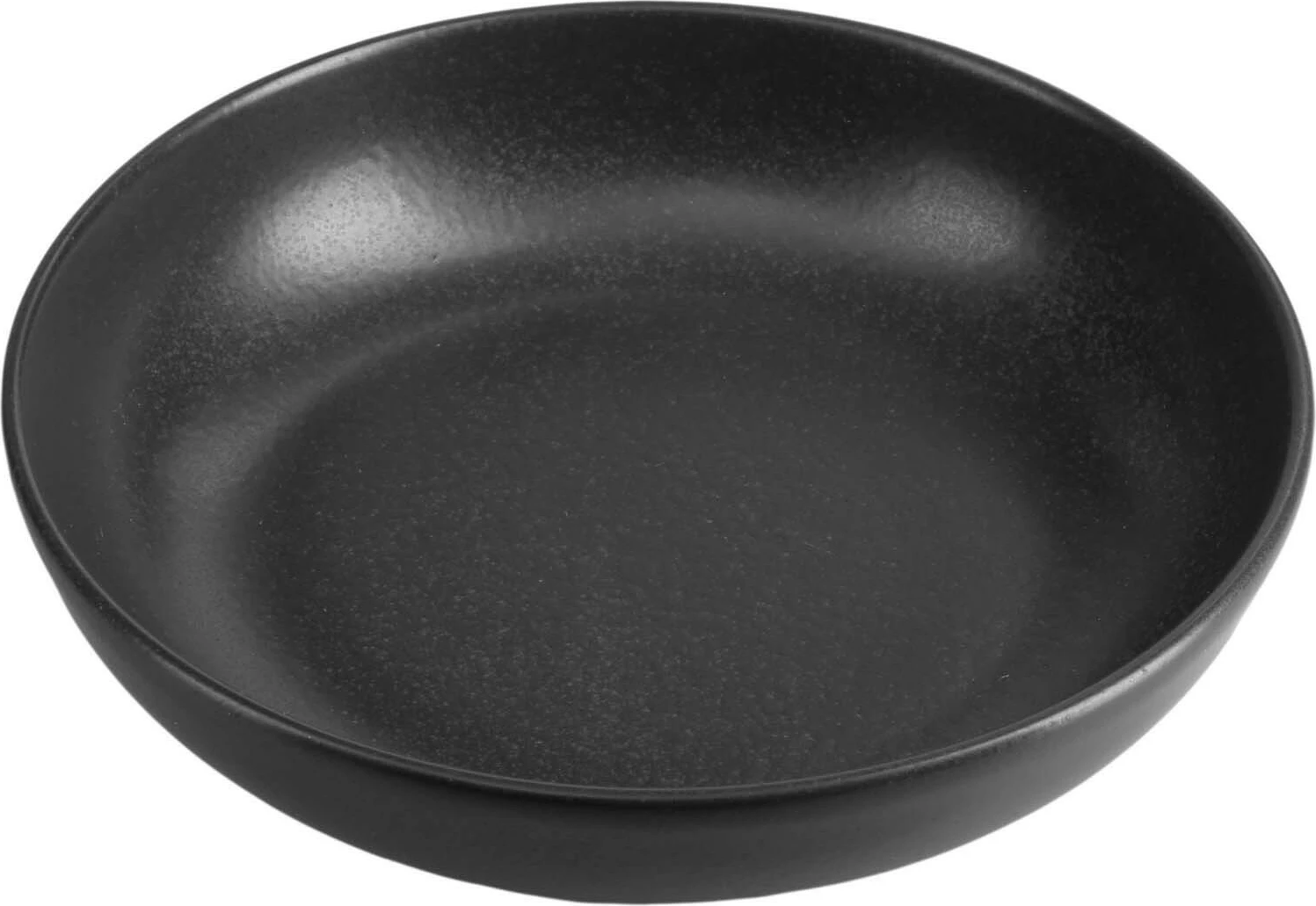 Tas i cekët Porland Seasons Coal Ø170 mm, 415 ml, zi, set 6 copë