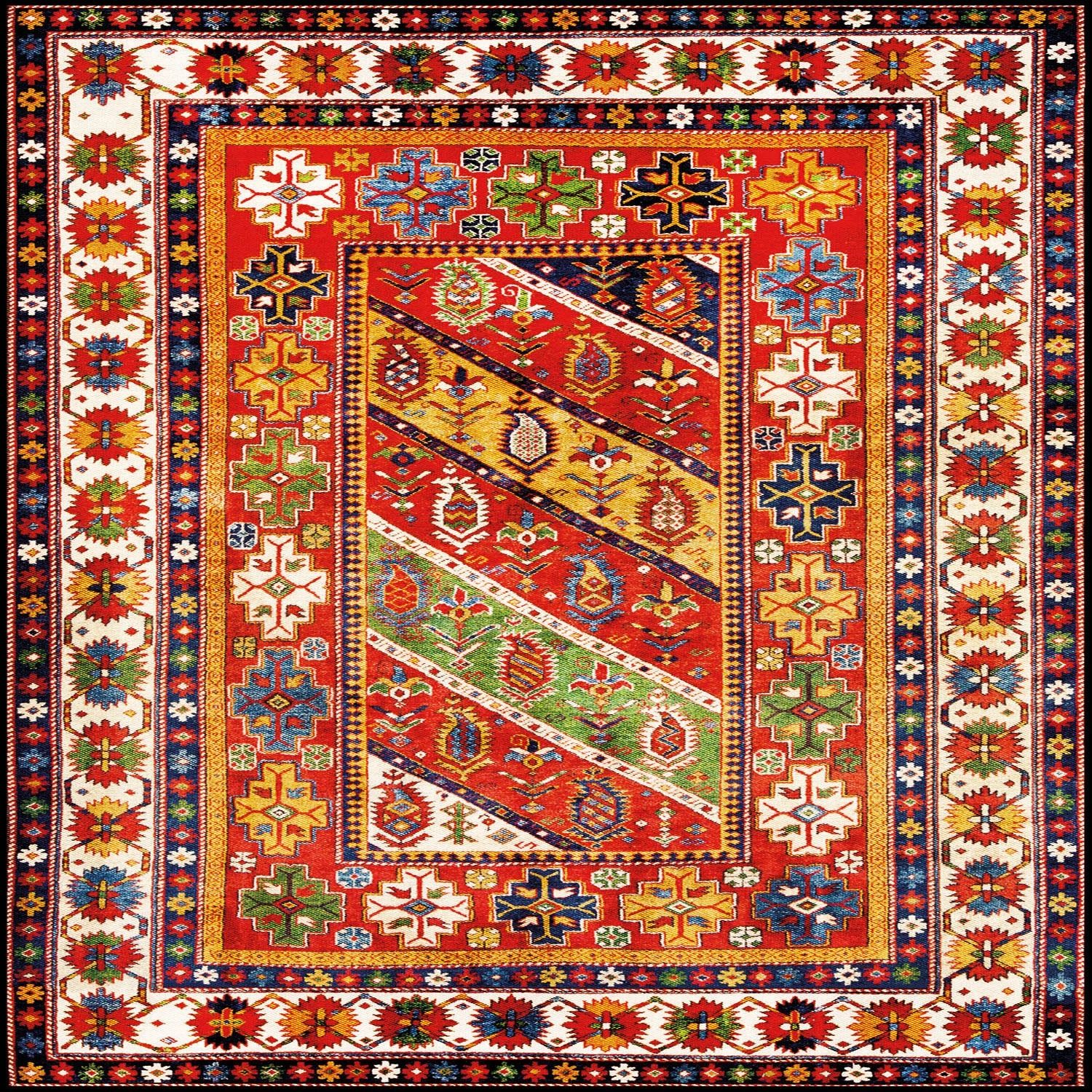 Qilim korridori, shumëngjyrësh, Conceptum Hypnose, Eexfab832, 100x200cm