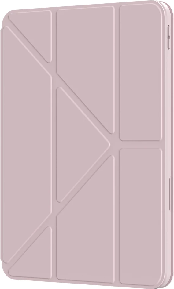 Mbështjellës tablet, AmazingThing, Titan Pro Mag Case, për iPad 11" (2025) / iPad 10.9" (2022), magnetik 2-në-1 me stand 720°, mbajtës Apple Pencil, rozë