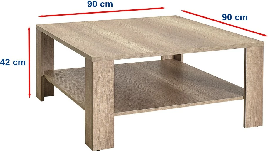 Tavolinë kafeje Hanah Home, ngjyrë arr e çelët, Shp-690-Tt-1