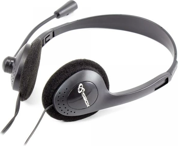 Kufje me mikrofon Sbox HS-201